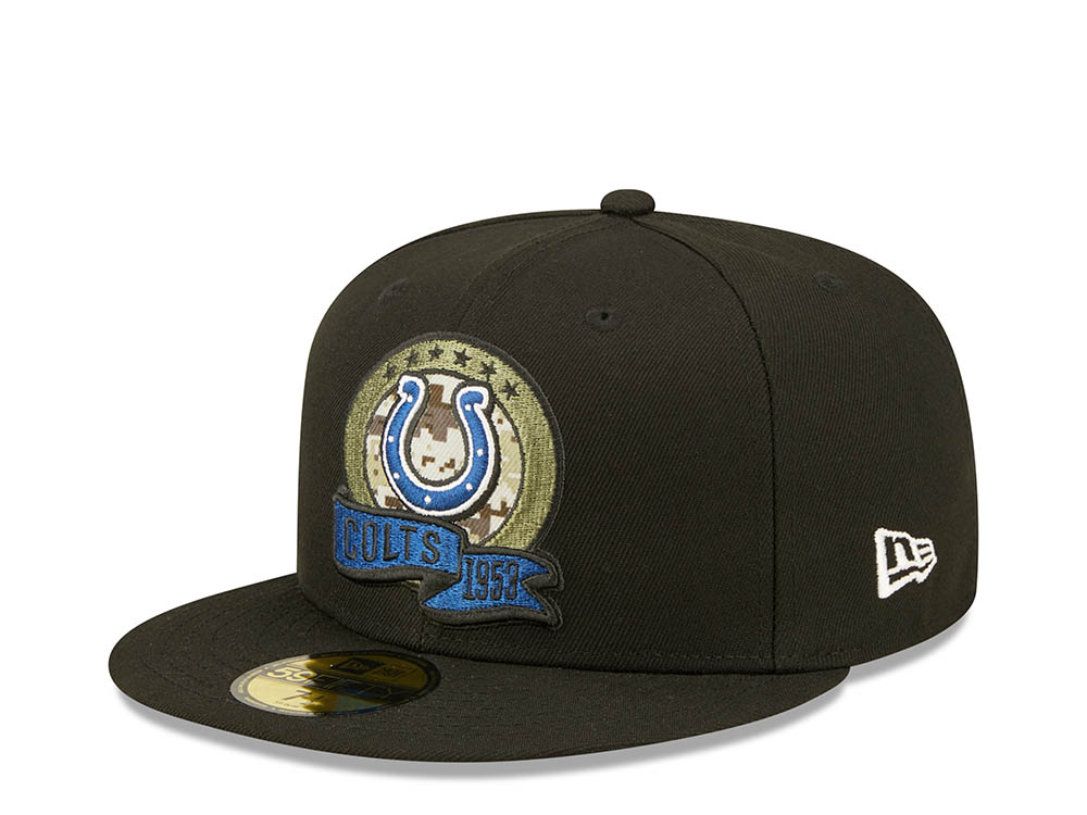 New Era Indianapolis Colts Salute to Service 2022 Fitted 59Fifty Gorra