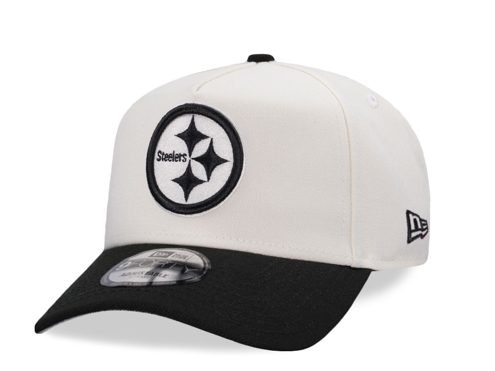 New Era Pittsburgh Steelers Chrome Edition 9Forty A Frame Snapback Gorra