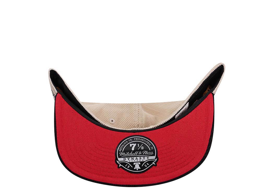 Mitchell & Ness Philadelphia 76ers All Star 2002 Two Tone Hardwood Classic Cord Edition Dynasty Fitted Gorra