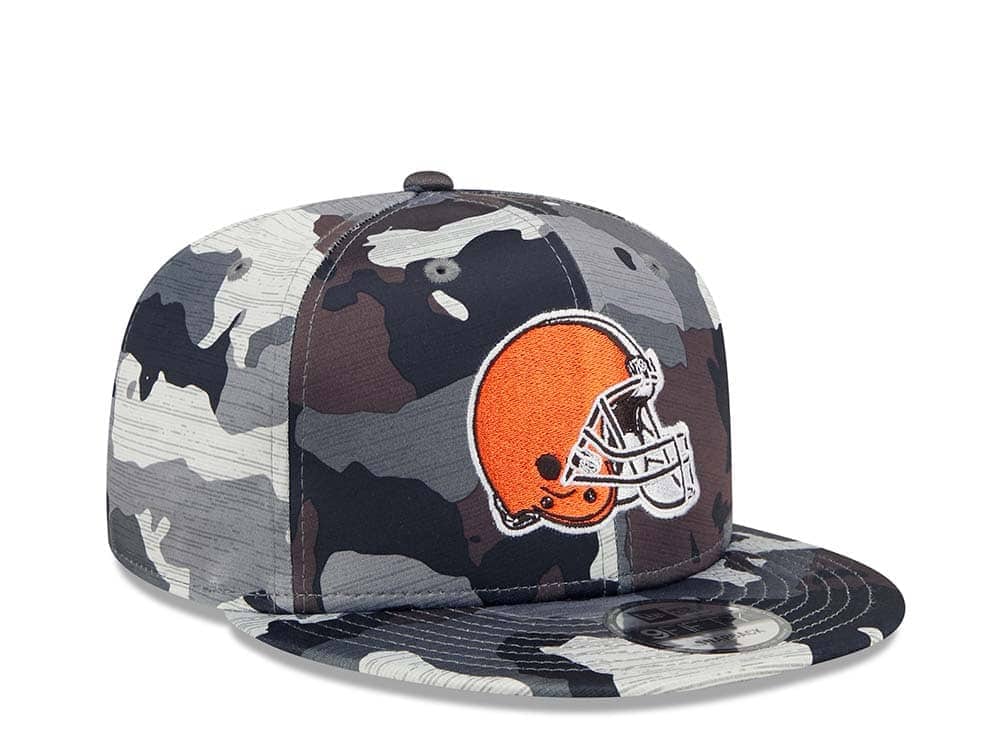 New Era Cleveland Browns NFL Training Camp 22 Camo 9Fifty Snapback Gorra
