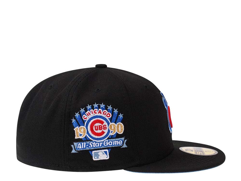 New Era Chicago Cubs All Star Game 1990 Glacier Blue Prime Edition 59Fifty Fitted Gorra