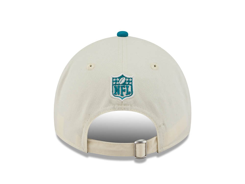 New Era Jacksonville Jaguars 2025 Draft Edition 9Twenty A Frame Strapback Gorra