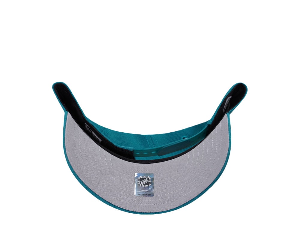 New Era Anaheim Ducks 10th Anniversary Teal Prime Edition 9Forty A Frame Snapback Gorra