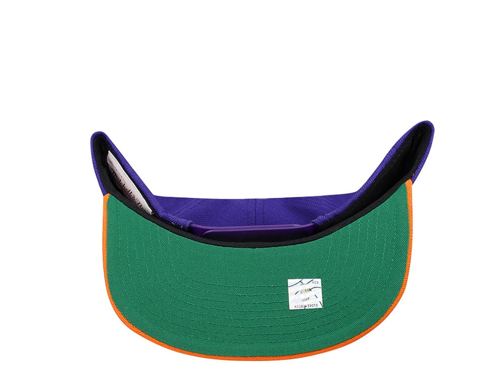 Mitchell & Ness Phoenix Suns Team Two Tone 2.0 Purple Snapback Gorra