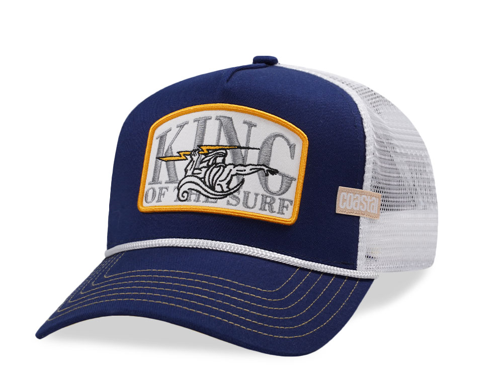 Djinns HFT King Of The Surf Navy Trucker Snapback Gorra