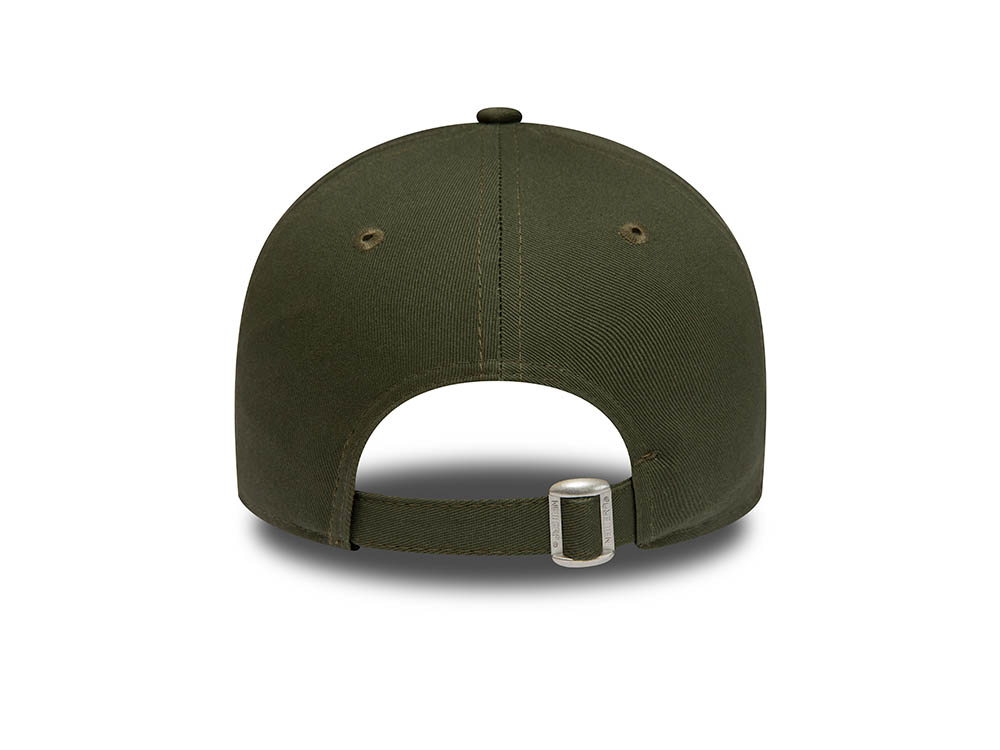 New Era New York Yankees League Essential Olive Womens 9Forty Strapback Gorra