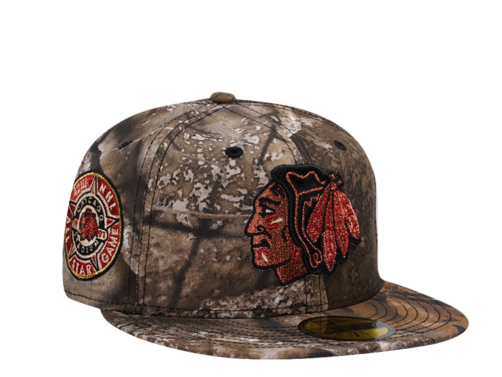 New Era Chicago Blackhawks All Star Game Realtreee APX Prime Edition 59Fifty Fitted Gorra