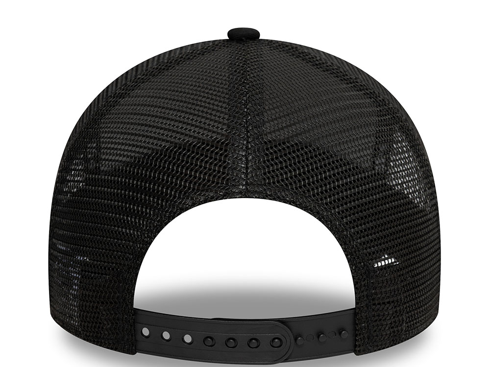 New Era Newcastle United Fc Core Black Prime Edition 9Forty A Frame Trucker Snapback Gorra