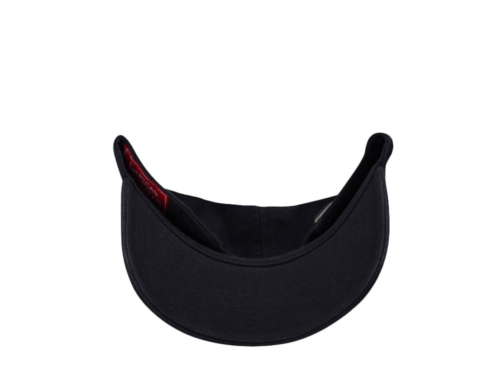 American Needle Hankyu Braves Black Ballpark Strapback Gorra