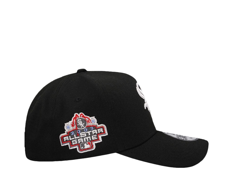 New Era Chicago White Sox All Star Game 2003 Black Red Edition 9Forty A Frame Snapback Gorra
