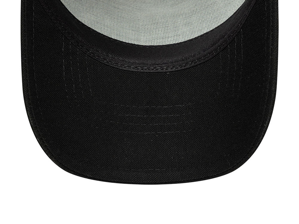 New Era Patch Distressed Black Prime Edition 9Forty A Frame Trucker Snapback Gorra