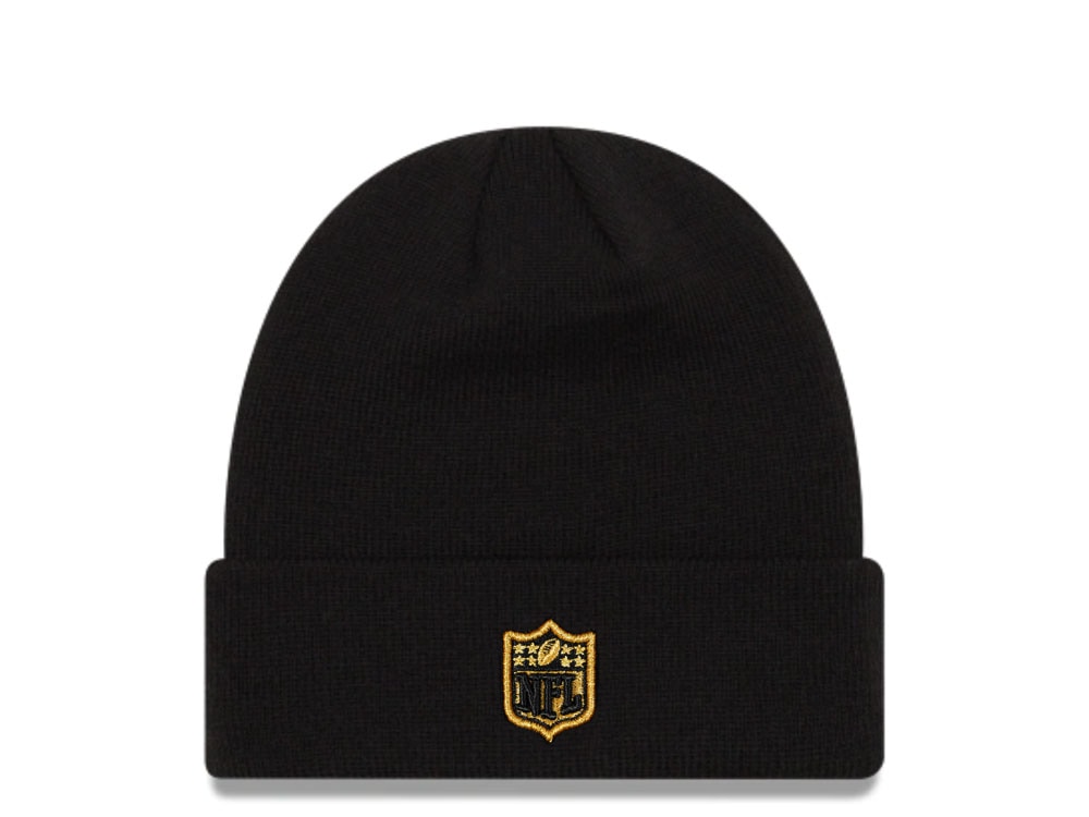 New Era New England Patriots All about Black and Gold Gorro