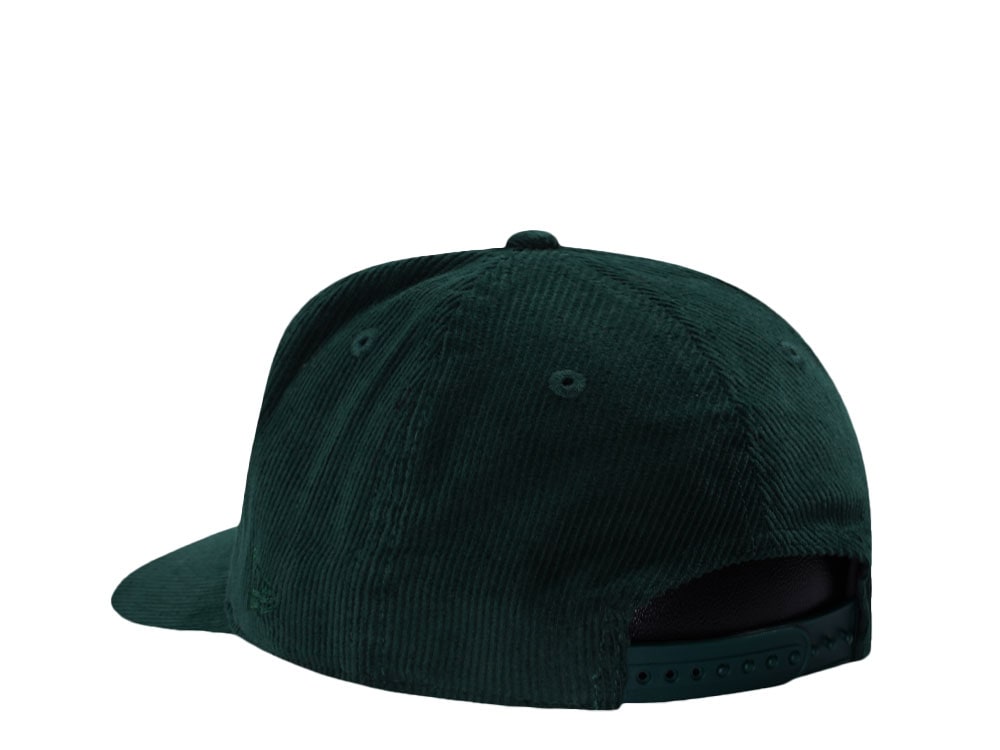 New Era Hartford Whalers 10th Anniversary Dark Green Corduroy Edition 19Twenty Snapback Gorra
