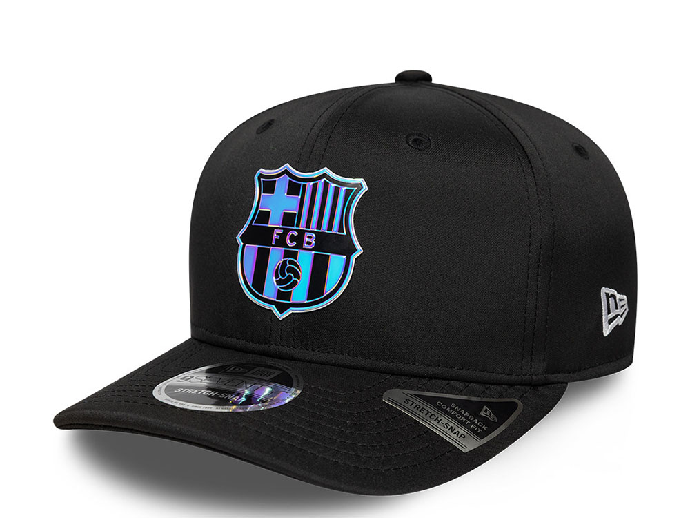 New Era Barcelona Fc Black Prime Edition 9Seventy Stretch Snapback Gorra