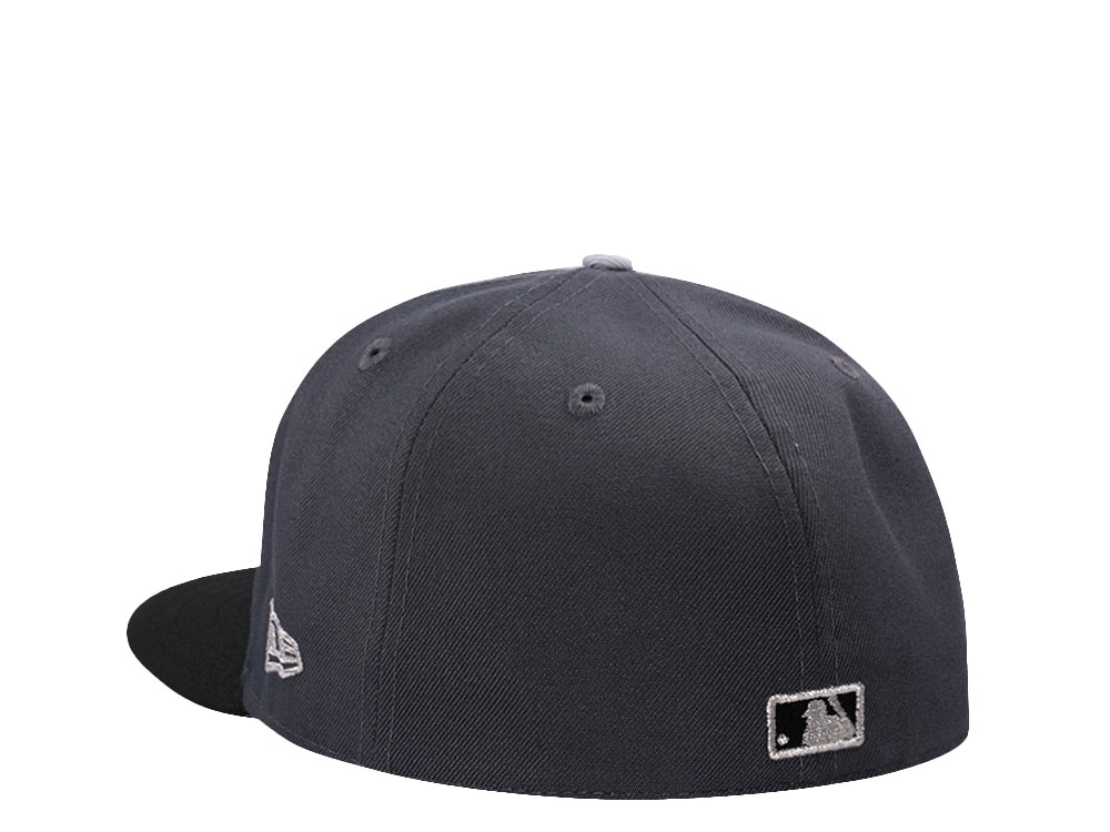 New Era San Francisco Giants 25th Anniversary Dark Gray Two Tone Horror Edition 59Fifty Fitted Gorra