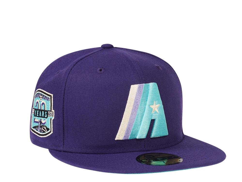 New Era Houston Astros 20th Anniversary Purple Edition 59Fifty Fitted Gorra