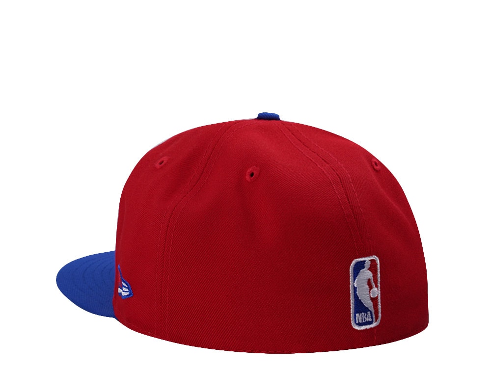 New Era Philadelphia 76ers All Star Game 2000 Scarlet Two Tone Edition 59Fifty Fitted Gorra