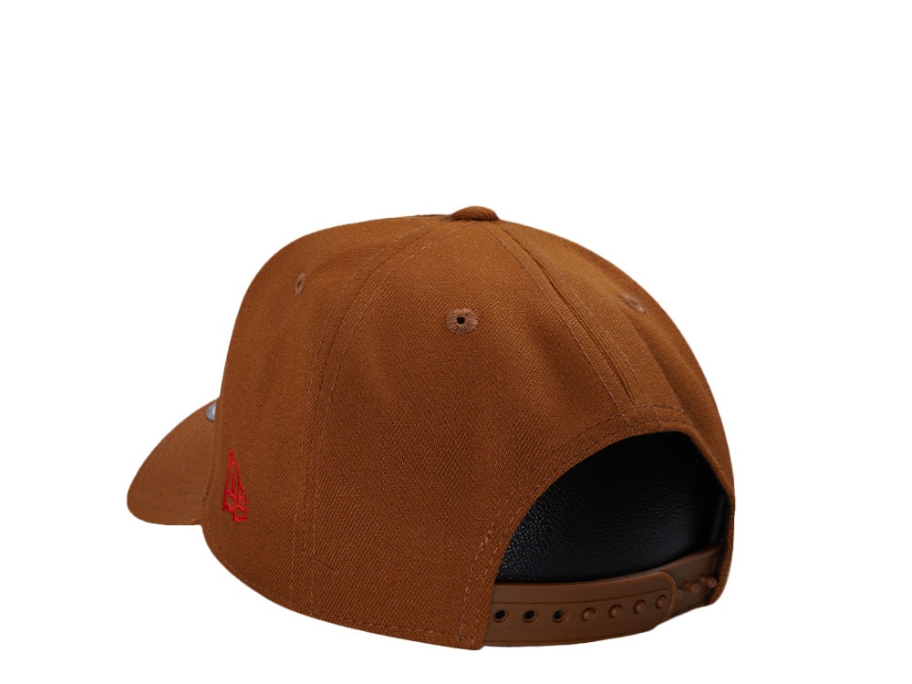 New Era Kansas City Chiefs 60th Anniversary Bourbon Prime Edition 9Forty A Frame Snapback Gorra