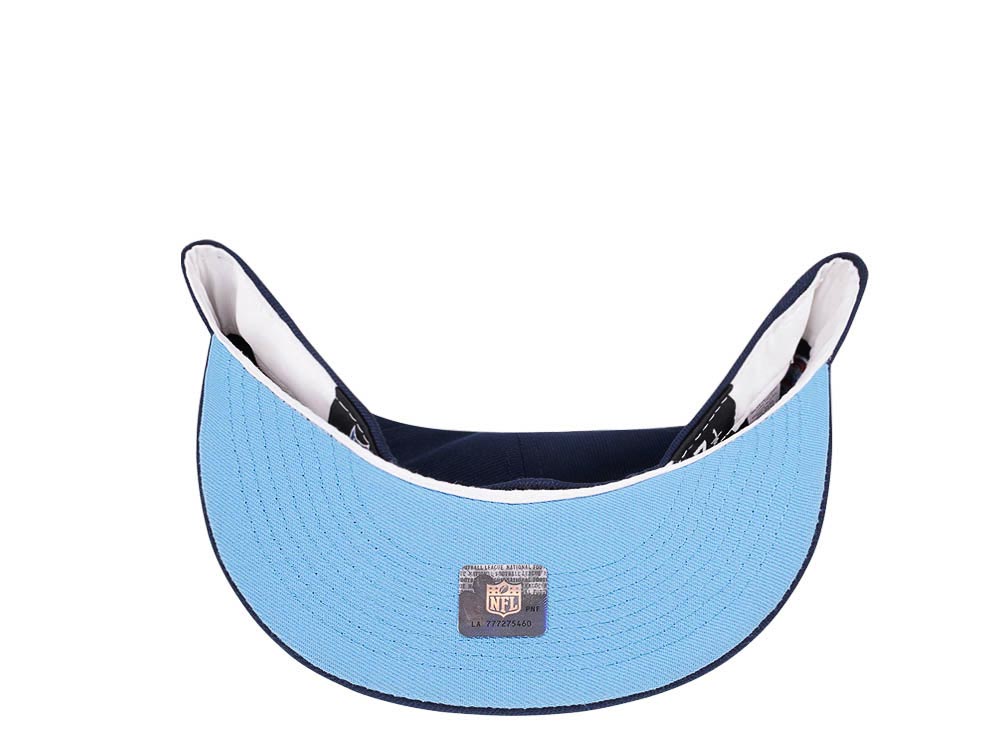 New Era Tennessee Titans 10th Anniversary Navy Edition 59Fifty Fitted Gorra