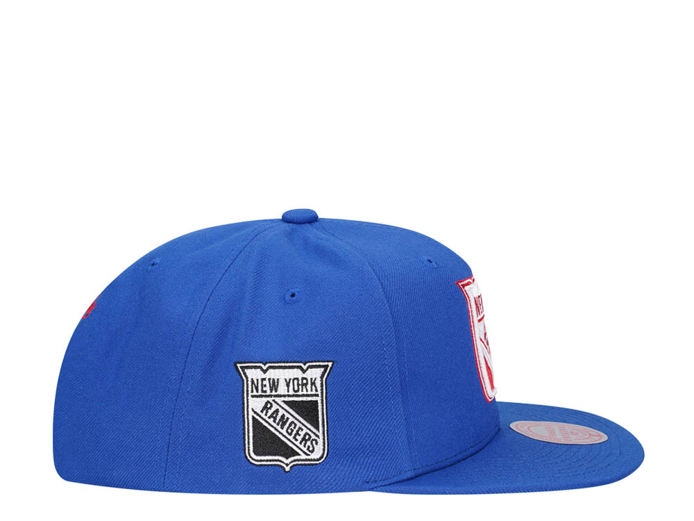 Mitchell & Ness New York Rangers Alternate Flip Vintage Snapback Gorra