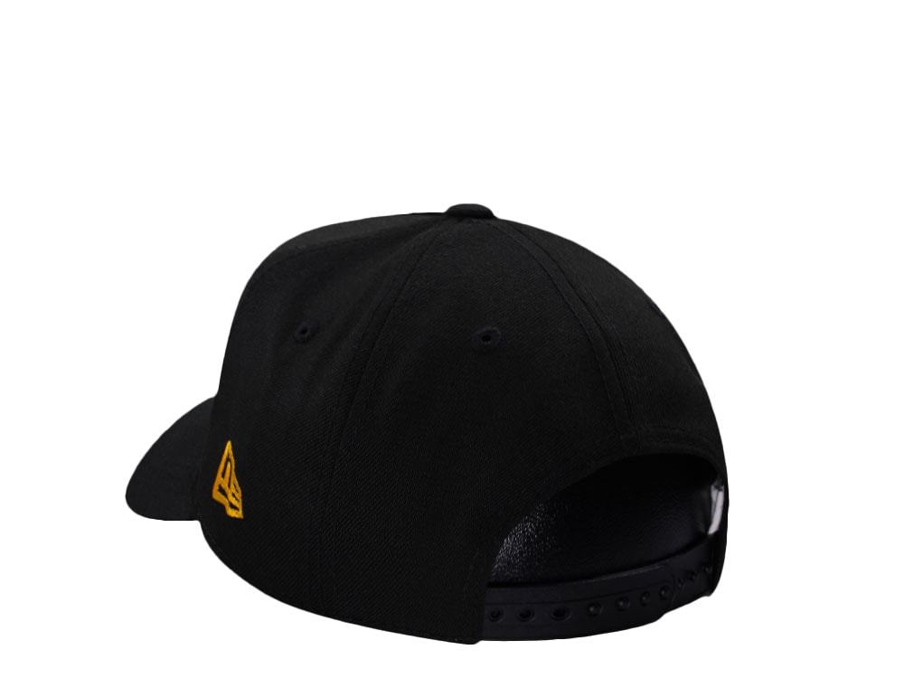 New Era Boston Bruins 90th Anniversary Black Prime Edition 9Forty A Frame Snapback Gorra