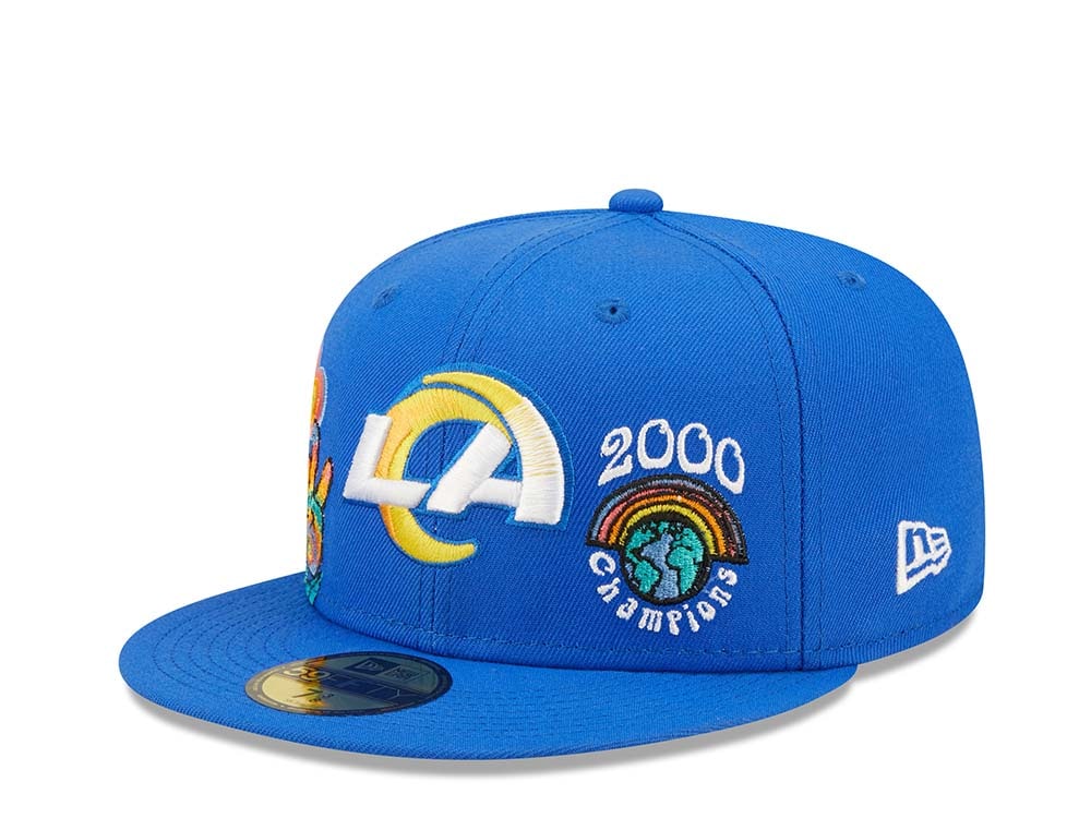 New Era Los Angeles Rams 2000 Champions - Blue Groovy Edition 59Fifty Fitted Gorra