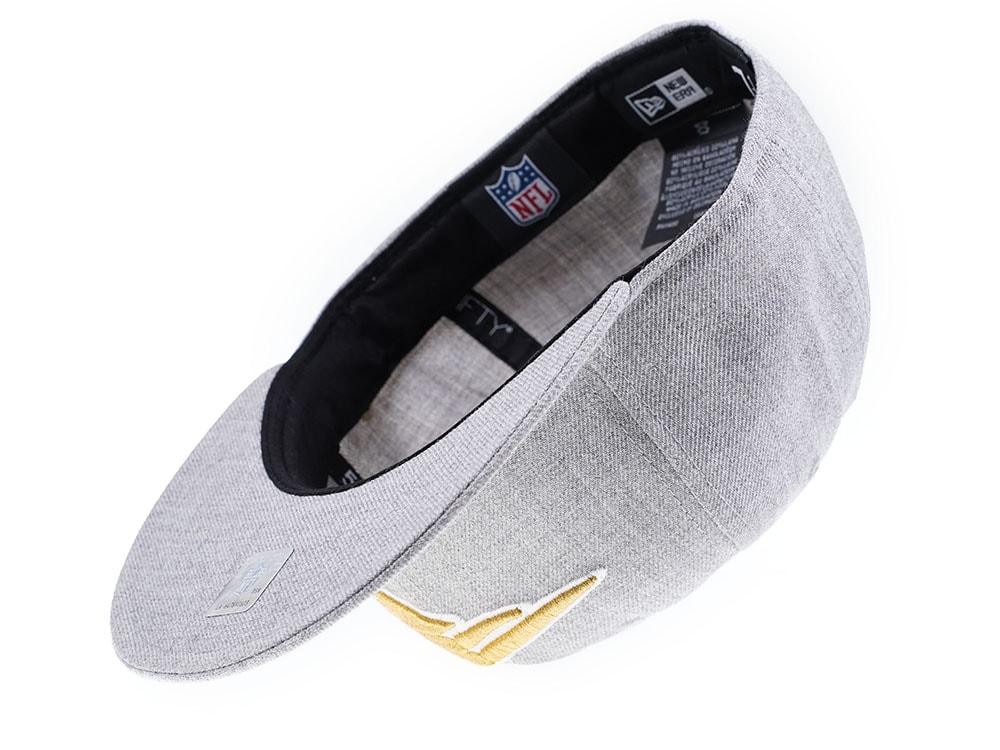 New Era New England Patriots Heather Gold Edition 59Fifty Fitted Gorra
