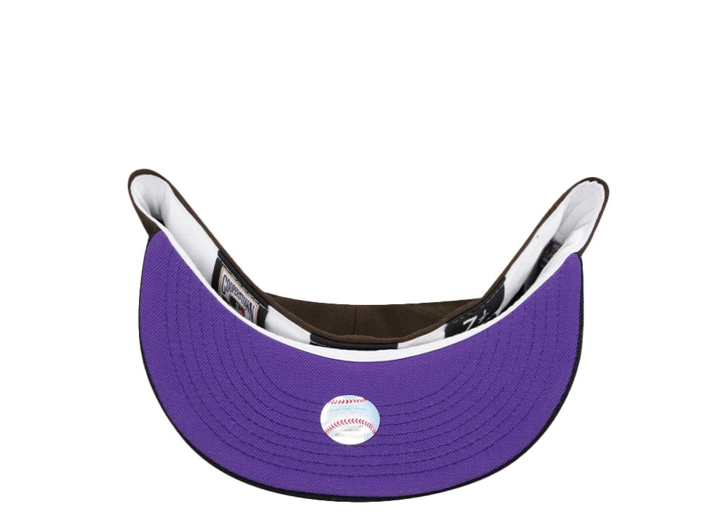 New Era Colorado Rockies Coors Field 1995 Chocolate Two Tone Prime Edition 59Fifty Fitted Gorra