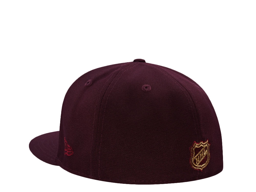 New Era New Jersey Devils 20th Anniversary Maroon Prime Edition 59Fifty Fitted Gorra