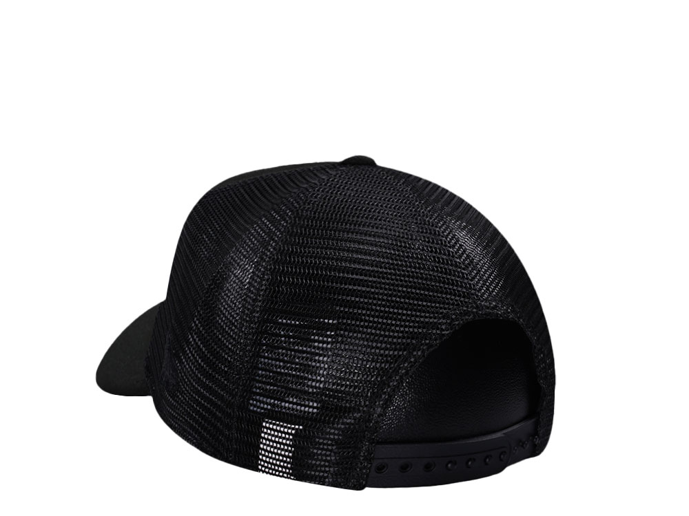 New Era Miami Dolphins Black Foam Trucker 9Forty A Frame Snapback Gorra