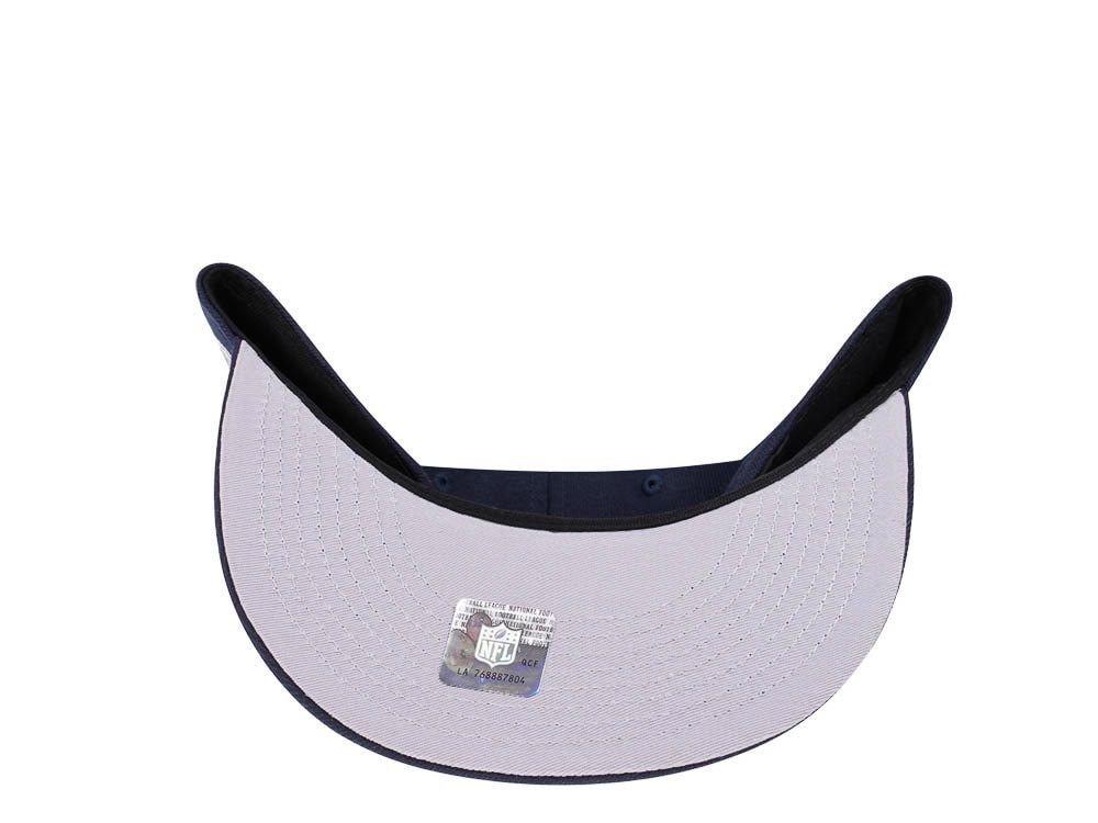 New Era Seattle Seahawks Navy Classic Edition 59Fifty Fitted Gorra