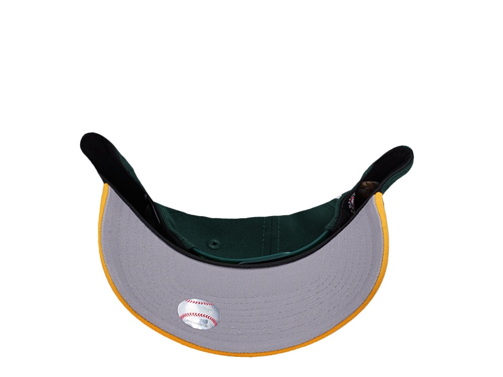 New Era Oakland Athletics Dark Green Two Tone Edition 9Forty A Frame Snapback Gorra