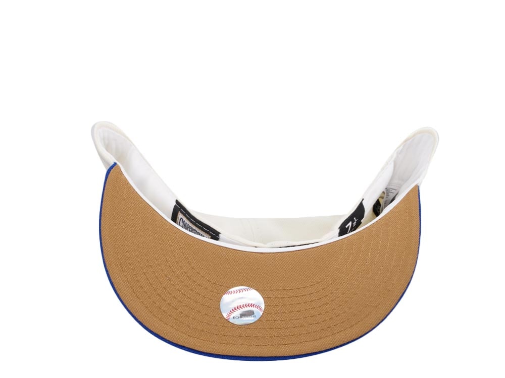New Era Milwaukee Brewers All Star Game 2002 Cream Prime Two Tone Edition 59Fifty Fitted Gorra