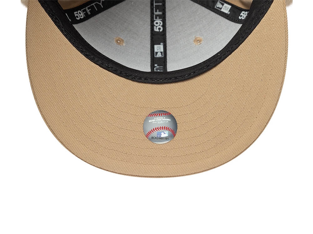 New Era Los Angeles Dodgers World Series 1981 Camel Prime Edition 59Fifty Dogear Fitted Gorra