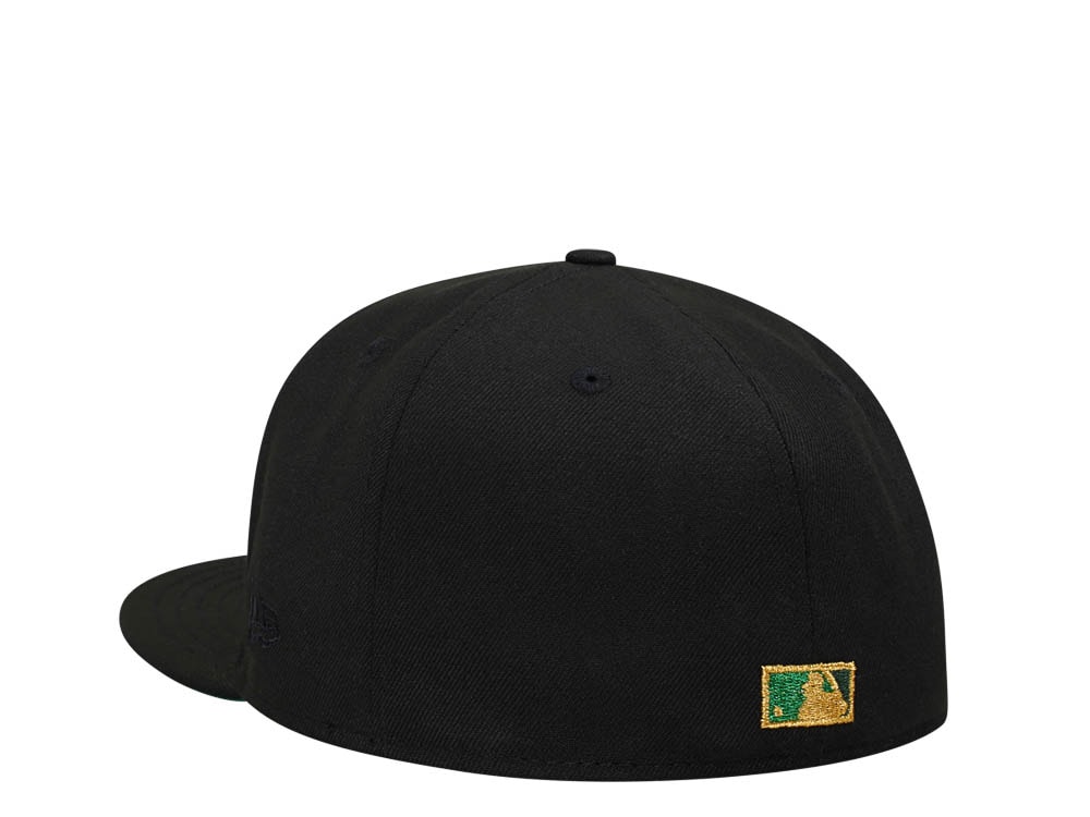 New Era Texas Rangers Arlington Stadium Black Dome Metallic Edition 59Fifty Fitted Gorra