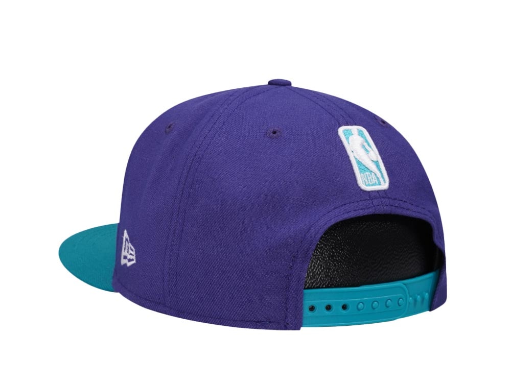 New Era Charlotte Hornets Purple Two Tone Classic Edition 9Fifty Snapback Gorra