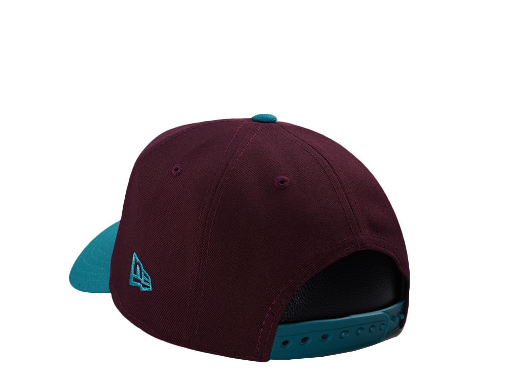 New Era Anaheim Ducks Stanley Cup 2003 Maroon Two Tone Edition 9Forty A Frame Snapback Gorra