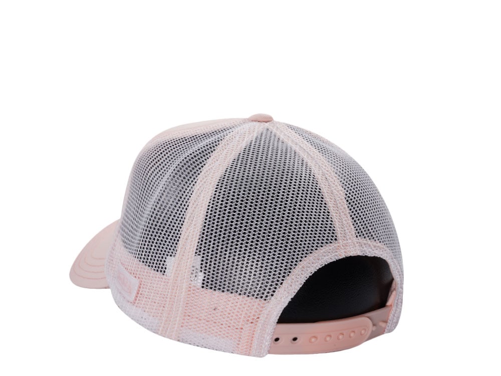 Von Dutch Script Pink Trucker Snapback Gorra