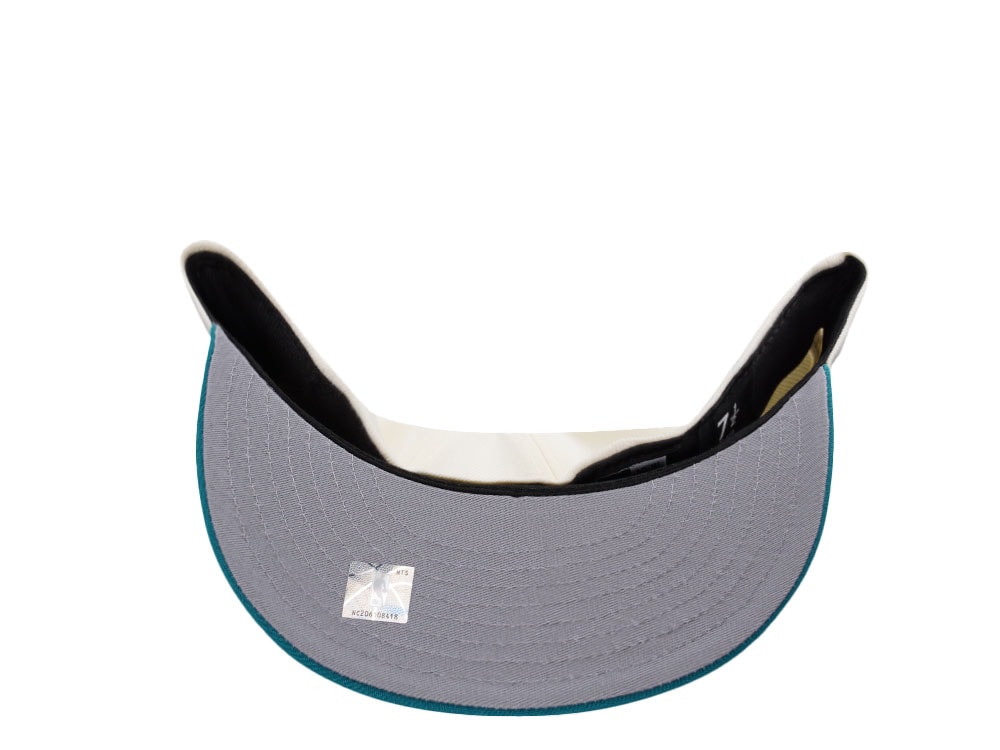 New Era Detroit Pistons Love Rush Chrome Two Tone Edition 59Fifty Fitted Gorra