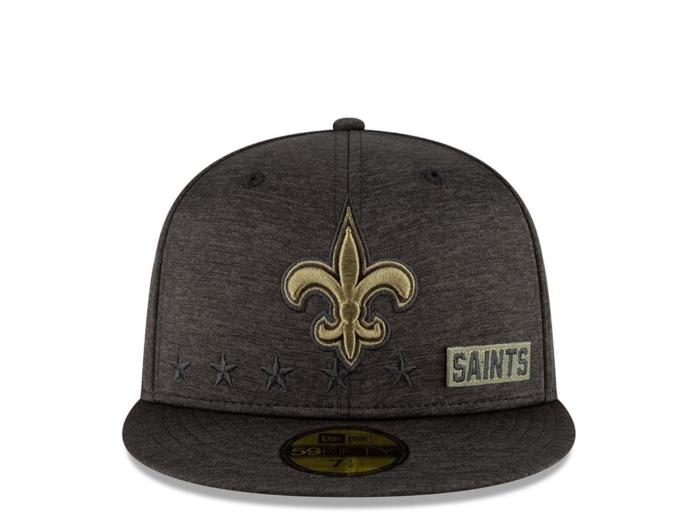 New Era New Orleans Saints Salute to Service 2020 Fitted 59Fifty Gorra
