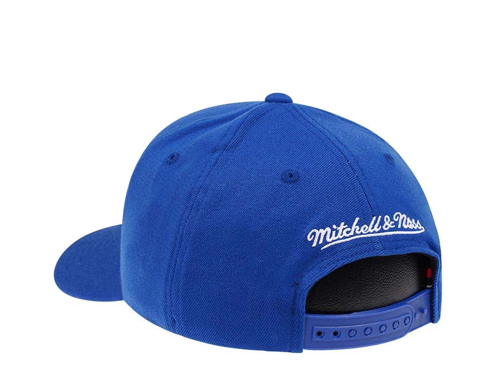 Mitchell & Ness Detroit Pistons Team Ground Red Line Flex Snapback Gorra