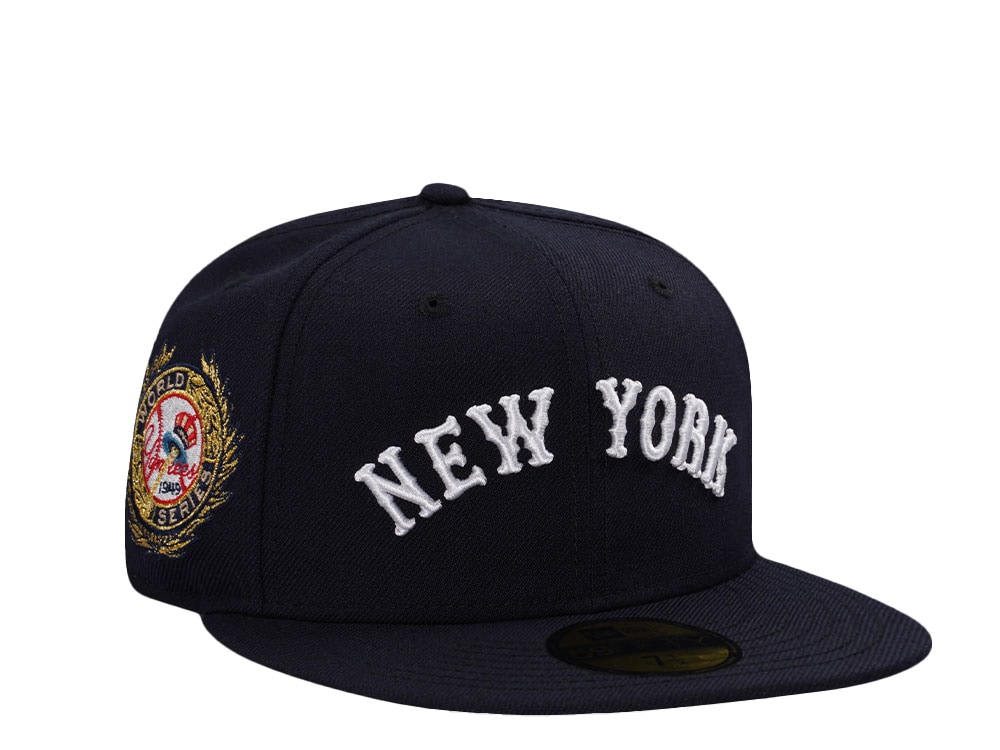 New Era New York Yankees World Series 1949 Navy Prime Wool Edition 59Fifty Fitted Gorra