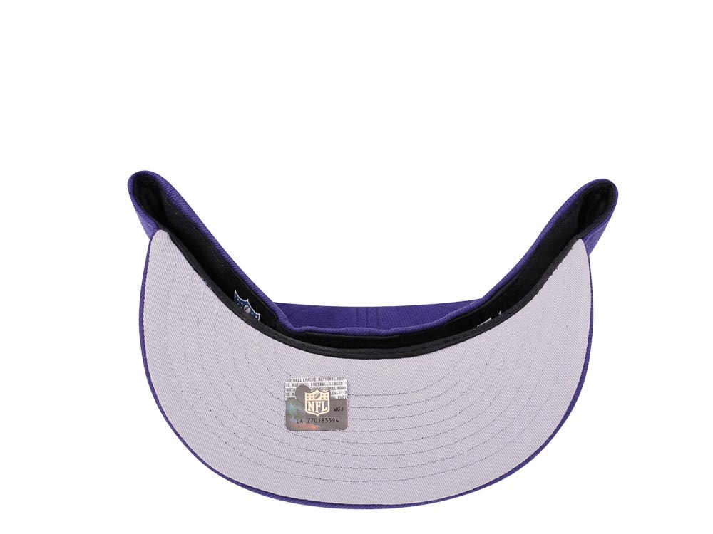 New Era Baltimore Ravens Purple Prime Edition 59Fifty Fitted Gorra
