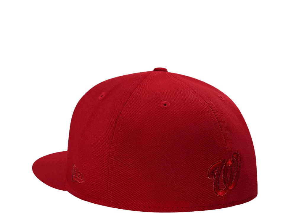 New Era Washington Nationals 20th Anniversary Scarlet Flames Edition 59Fifty Fitted Gorra