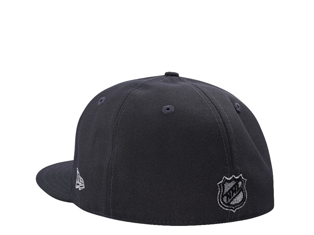 New Era Carolina Hurricanes Stanley Cup Metallic Anthracite Prime Edition 59Fifty Fitted Gorra