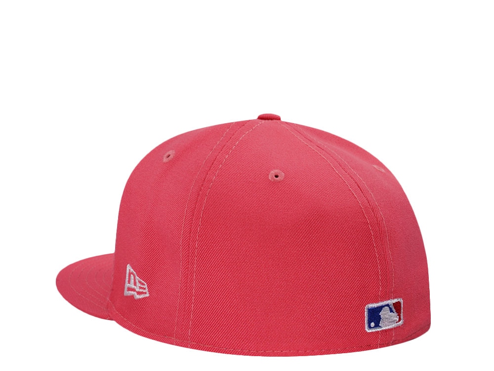 New Era Los Angeles Dodgers Tokyo Series Coral Prime Edition 59Fifty Fitted Gorra