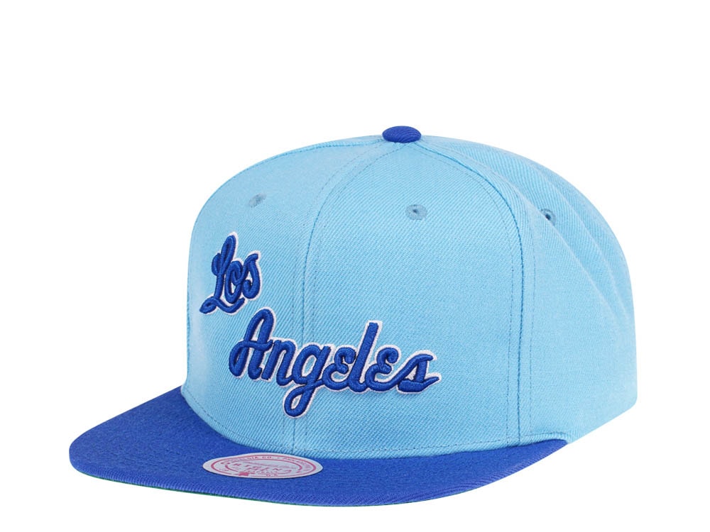 Mitchell & Ness Los Angeles Lakers Team Two Tone Hardwood Classics Snapback Gorra
