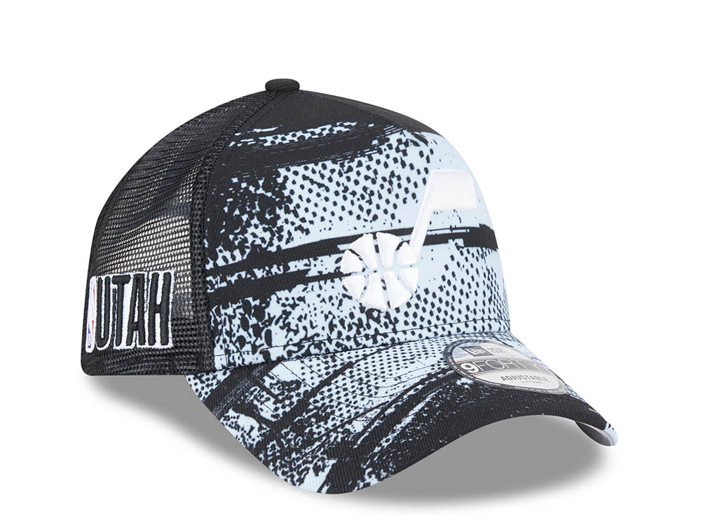 New Era Utah Jazz NBA Tip Off 2024 Trucker 9Forty A Frame Snapback Gorra