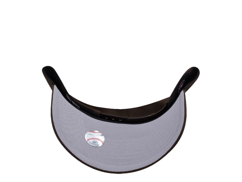 New Era San Diego Padres 20th Anniversary Wallnut Prime Edition 9Forty A Frame Snapback Gorra