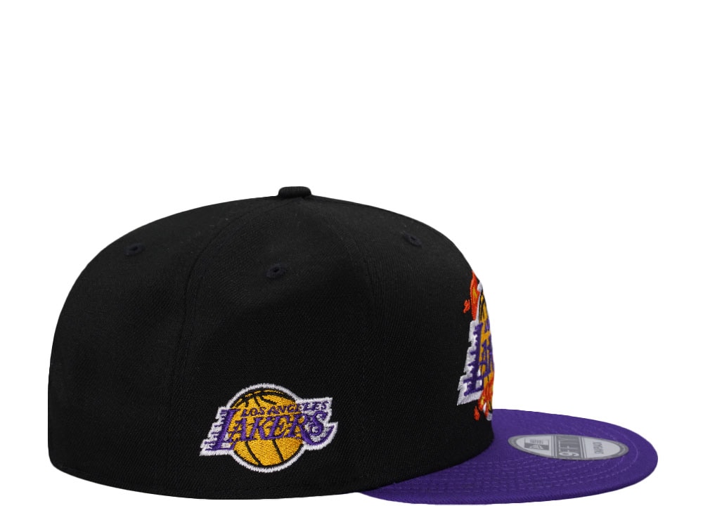 New Era Los Angeles Lakers Flames Prime Edition 9Fifty Snapback Gorra